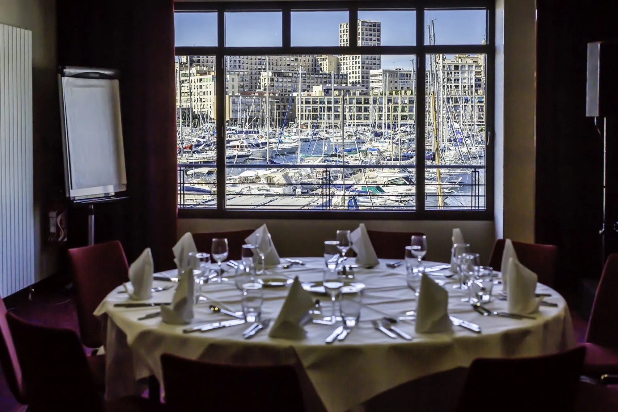 Espace de réception d'un hôtel