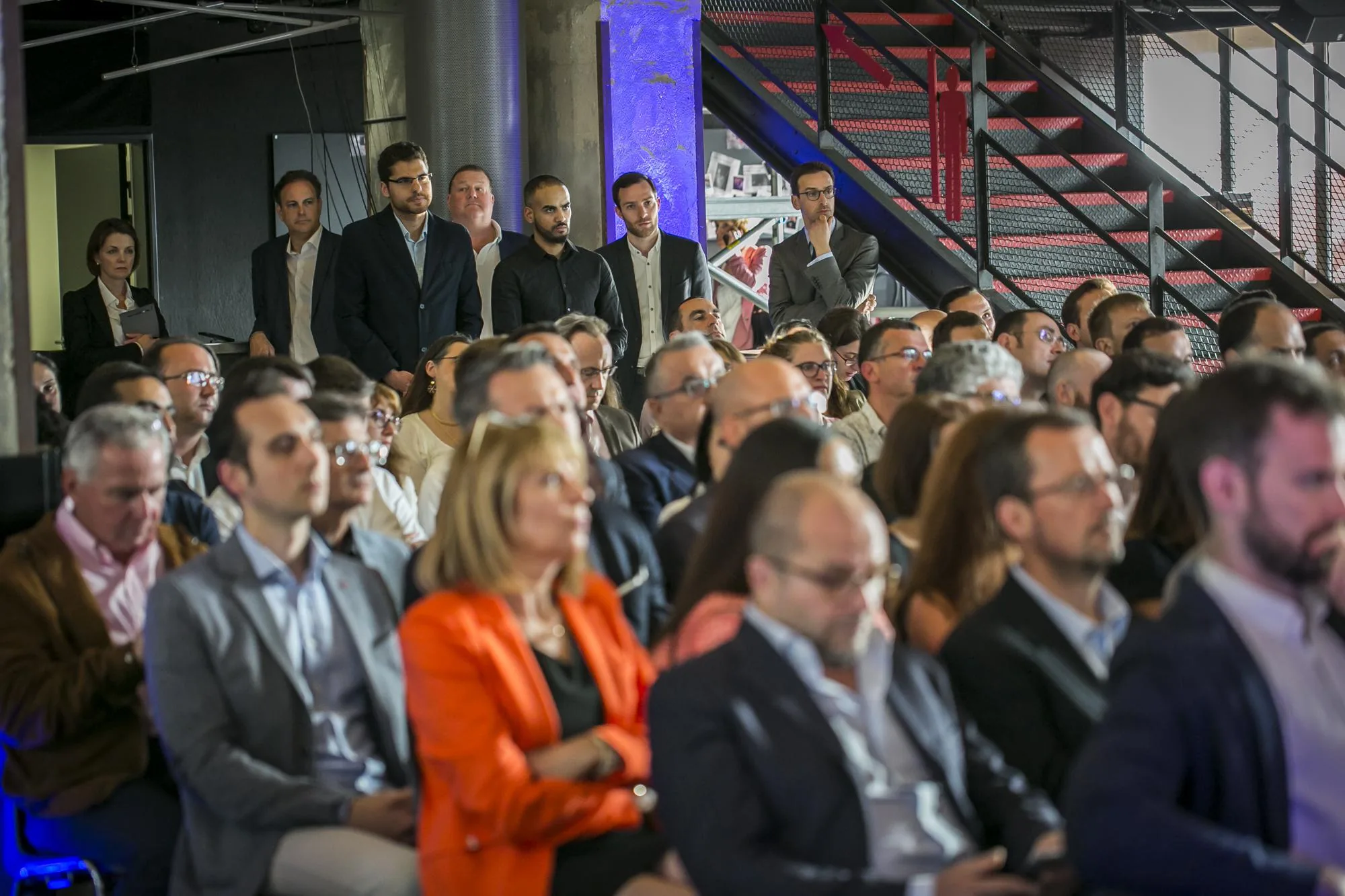 Reportage lors d'une rencontre d'entreprise
