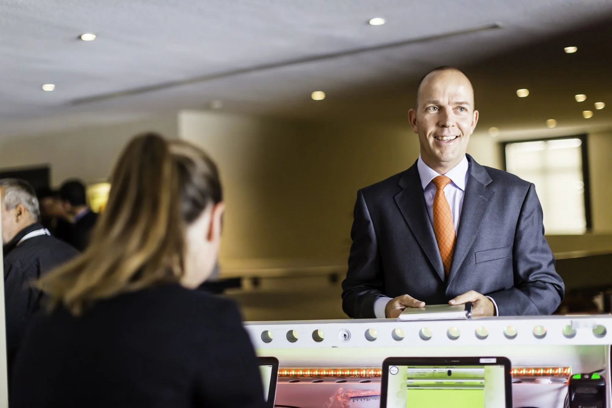 Portrait corporate pour un profil professionnel