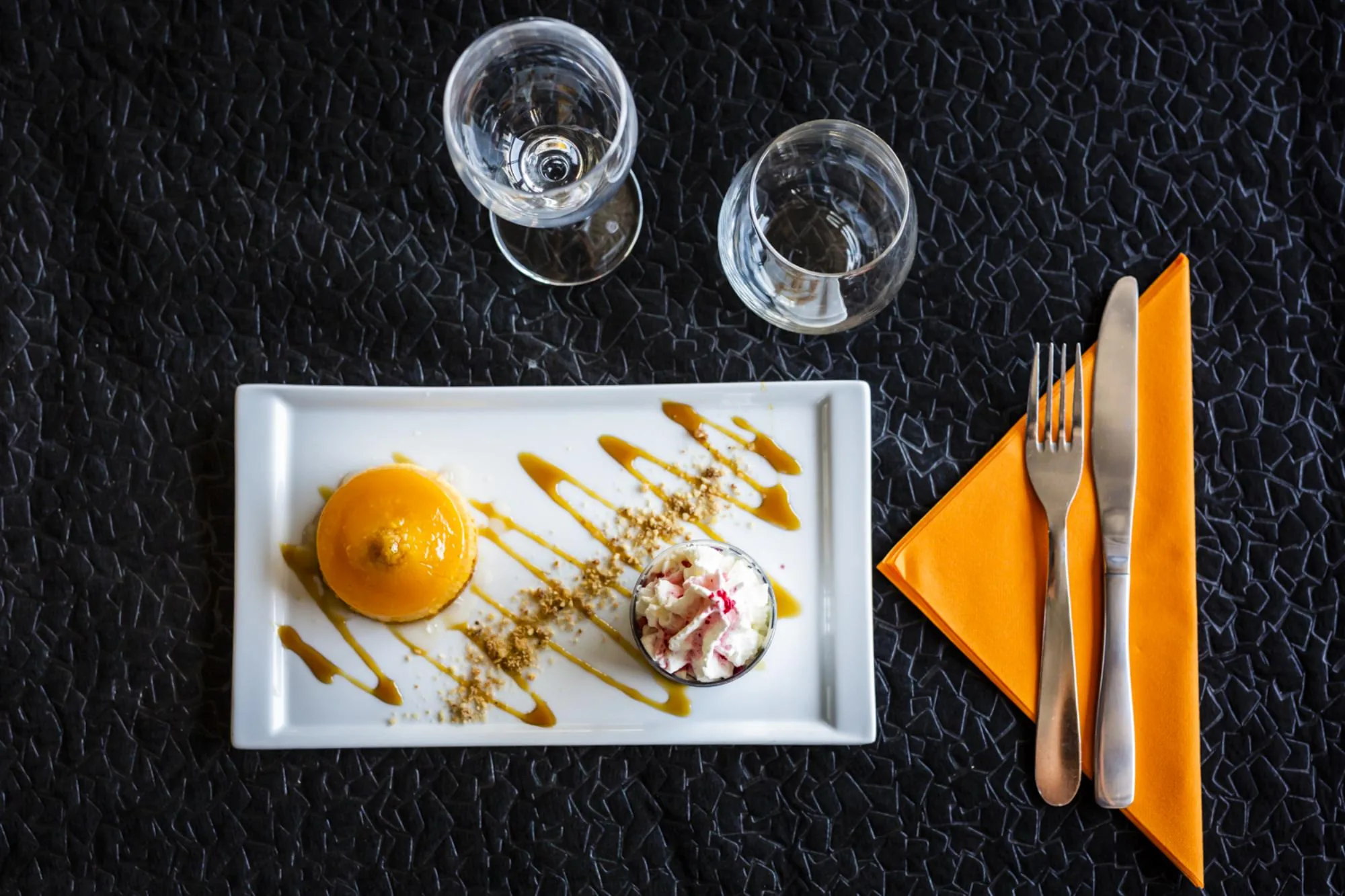 Vue d'ensemble d'un lieu d'hospitalité